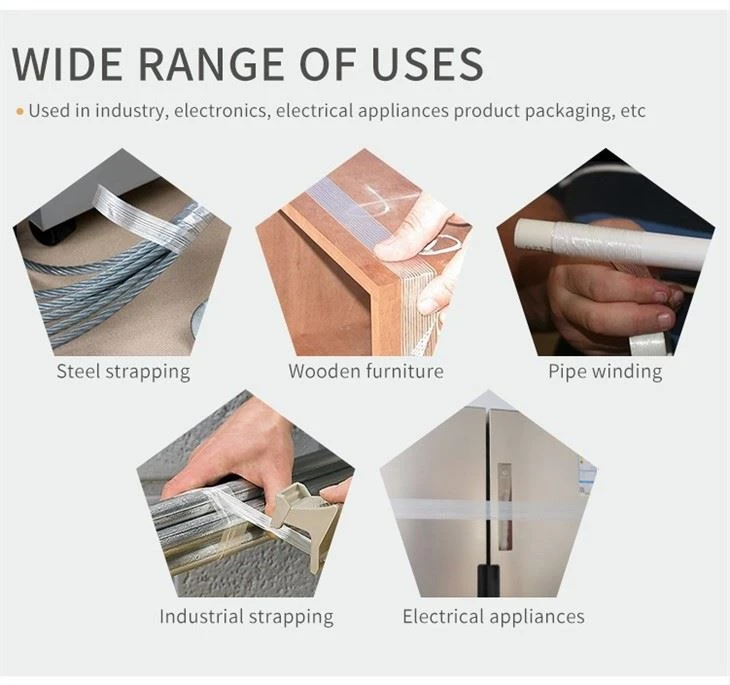Transparent Filament Packing Tape